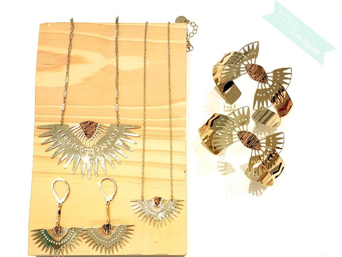 Nouveaux bijoux de créateur sous le tipi !